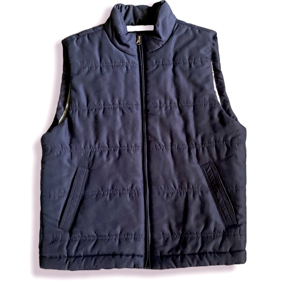 Navy Blue puffer vest